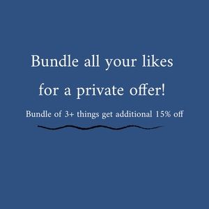 Bundle likes for a private offer!